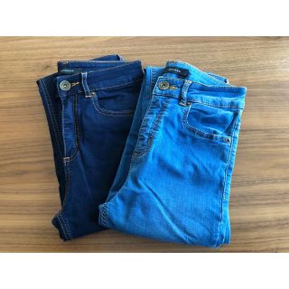 ジーナシス(JEANASIS)のジーナシス　JEGGINGS  ネイビー&ブルー2本セット(スキニーパンツ)