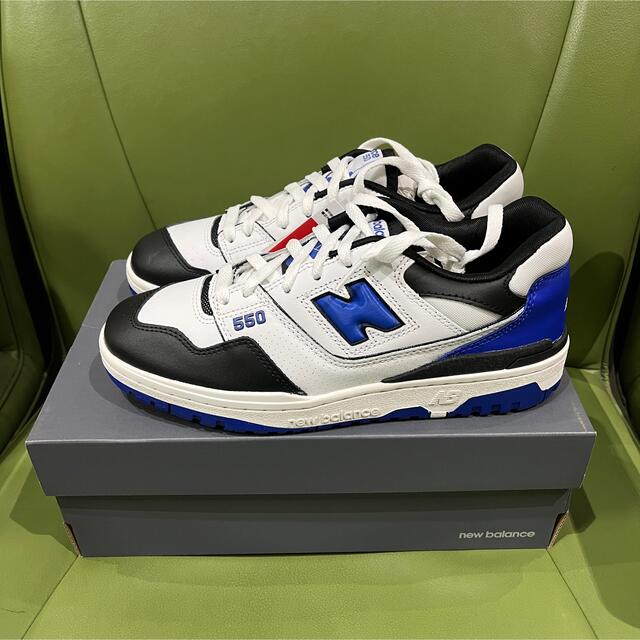 New Balance - New Balance BB550HN1 WHITE/BLUE 25.5cm