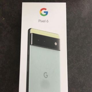 グーグルピクセル(Google Pixel)のGoogle pixel6 128GB Pixel 6 Sorta Seafoa(スマートフォン本体)