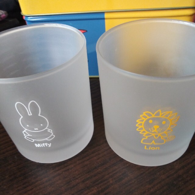 Miffy  Lion    グラス2個入り インテリア/住まい/日用品のキッチン/食器(グラス/カップ)の商品写真