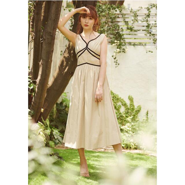 Her lip to - herlipto Back Double Bow Midi Dressの通販 by na's ...