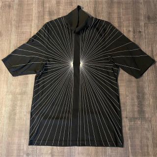 リックオウエンス(Rick Owens)のrick owens 放射線刺繍 カットソー XS(Tシャツ/カットソー(半袖/袖なし))