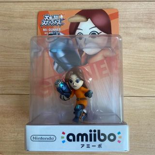 ニンテンドウ(任天堂)のamiibo 大乱闘スマッシュブラザーズ Mii 射撃タイプ(ゲームキャラクター)