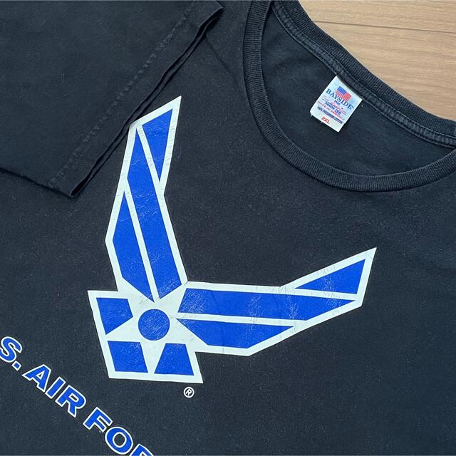 BAY SIDE(ベイサイド)の【BAYSIDE】USA製 AIR FORCE Tシャツ XXL US古着 メンズのトップス(Tシャツ/カットソー(半袖/袖なし))の商品写真