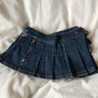 ロニィ(RONI)のvintage RONI JEANS インナーパンツ付きスカートSM(スカート)