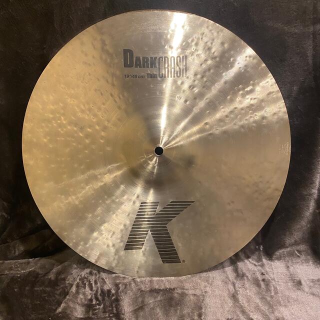 Zildjian K Dark Thin Crash 17.25" mod