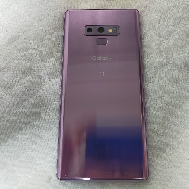 Galaxy(ギャラクシー)のGalaxy Note9 SCV40 au パープル スマホ/家電/カメラのスマートフォン/携帯電話(スマートフォン本体)の商品写真