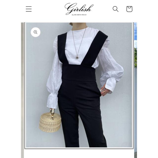新品St.cecilia OHJI サロペット BLACK Mサイズ | www.tspea.org