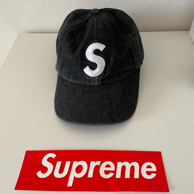 シュプリーム　Kevlar Denim S logo 6 panel