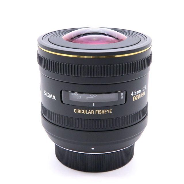 ニコンＦ用 魚眼レンズ　SIGMA 4.5mm F2.8 EX DC HSM付属品