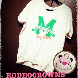 ロデオクラウンズ(RODEO CROWNS)の値下げ‼ロデオクラウンズ♡スウェット半袖(トレーナー/スウェット)