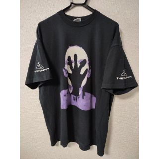 【値下げ不可】古着 90s therapy？(Tシャツ/カットソー(半袖/袖なし))