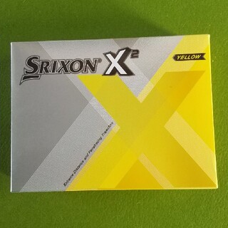 ダンロップ(DUNLOP)のスリクソンX2 ゴルフボール１ダース(１２球) イエロー 新品未使用(その他)
