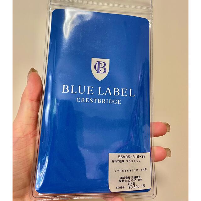 BLUE LABEL CRESTBRIDGE(ブルーレーベルクレストブリッジ)の新品　iPhone11ケース  BLUE LABEL スマホ/家電/カメラのスマホアクセサリー(iPhoneケース)の商品写真