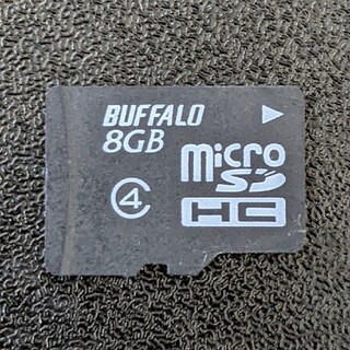 バッファロー(Buffalo)の【新品／本体のみ】Buffalo micro SD 8GB(その他)