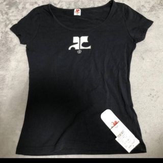 クレージュ(Courreges)のクレージュ　新品　黒　Tシャツ　シャツ(Tシャツ(半袖/袖なし))