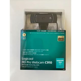 ロジクール ウェブカメラ HD pro Webcam C910(PC周辺機器)