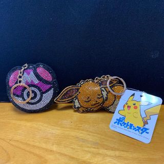 ポケットモンスター　キラキラキーホルダー(キャラクターグッズ)