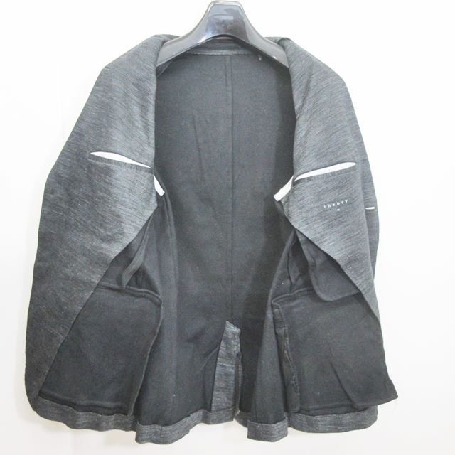 theory(セオリー)のセオリー テーラードジャケット ブレザー コットン リネン混 麻混 黒 38 メンズのジャケット/アウター(テーラードジャケット)の商品写真