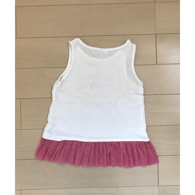 3can4on(サンカンシオン)の3can4on タンクトップ 110 キッズ/ベビー/マタニティのキッズ服女の子用(90cm~)(Tシャツ/カットソー)の商品写真