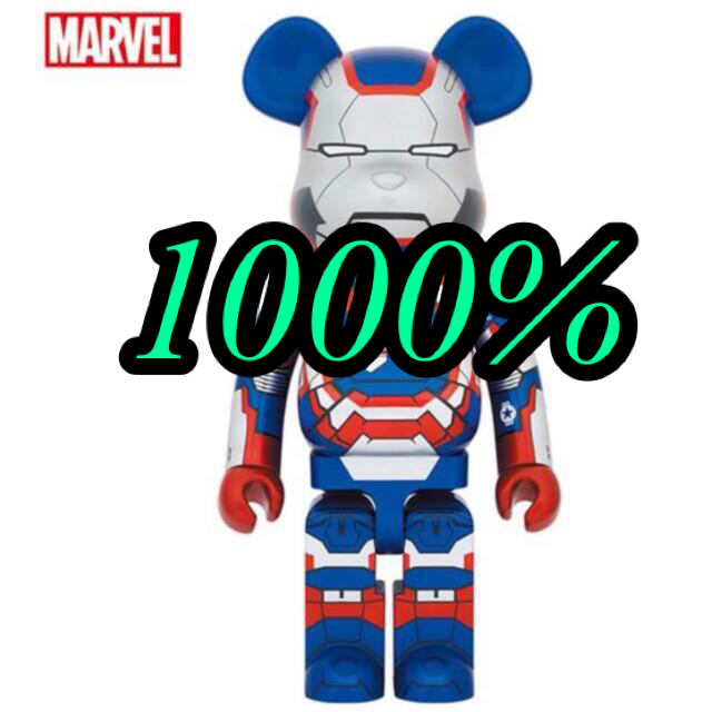 BE@RBRICK IRON PATRIOT 1000％BERBRICK