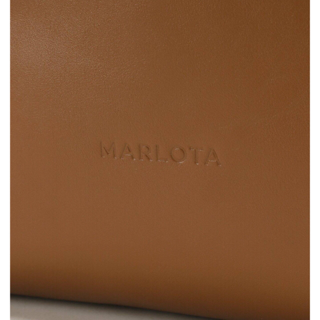 新品タグ付き■イエナ 【MARLOTA/マルロタ】キャメル　レザーバッグ