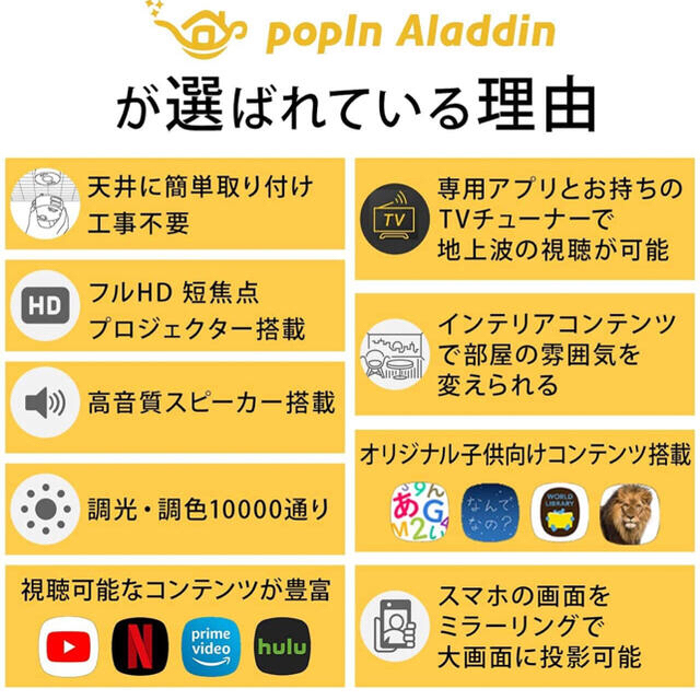 PopIn Aladdin2 新品交換済