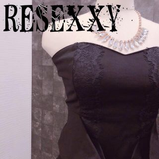 リゼクシー(RESEXXY)のリゼクシー♡ペプラムドレス(ミニドレス)