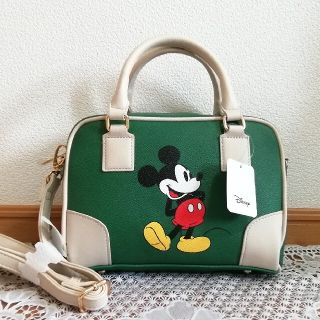 ディズニー(Disney)の【新品】ミッキーマウス2wayボストンバッグ(ショルダーバッグ)