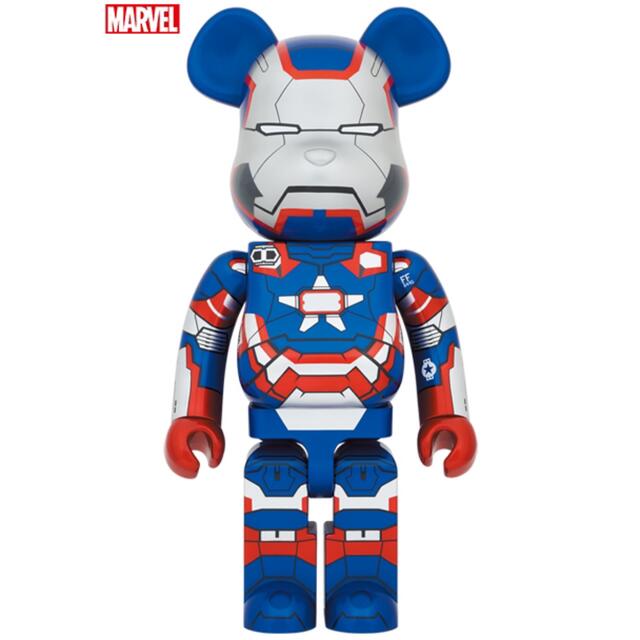 評価440！BE@RBRICK IRON PATRIOT 1000％