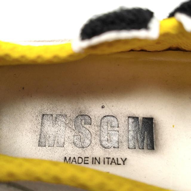 MSGM(エムエスジイエム)のMSGM(エムエスジィエム) スリッポン 36 - レディースの靴/シューズ(その他)の商品写真