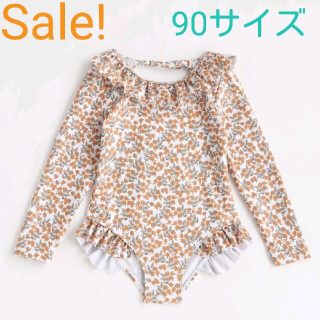 キャラメルベビー&チャイルド(Caramel baby&child )のゆう様専用　kongessloejd風レモン柄水着　90サイズ(水着)