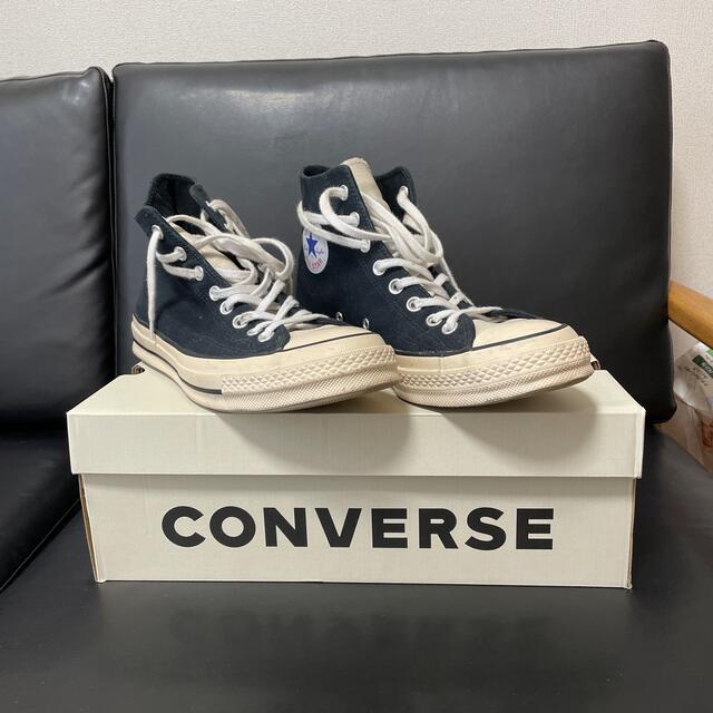 FOG ESSENTIALS converse CHUCK70 HI BLACK