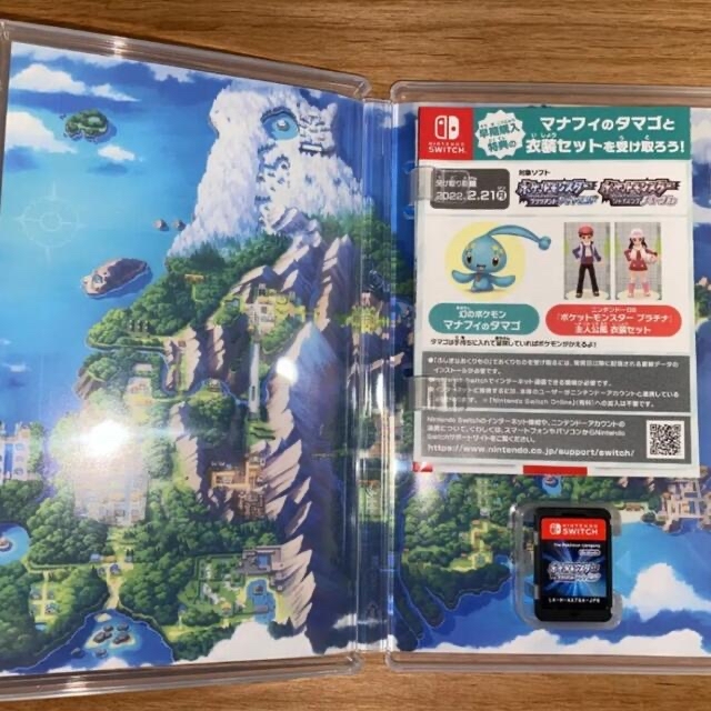 Nintendo Switch(ニンテンドースイッチ)のPocket Monster  ポケモン　ダイパ　Switch エンタメ/ホビーのゲームソフト/ゲーム機本体(家庭用ゲームソフト)の商品写真