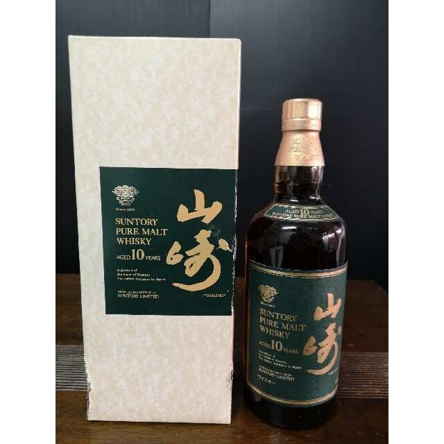山崎10年ピュアモルトグリーンラベル 【予約販売品】 36750円引き www
