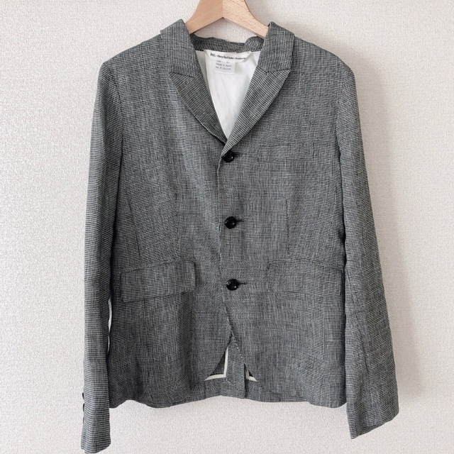 EEL テーラードジャケット 麻 リネン XS 春 夏 メンズのジャケット/アウター(テーラードジャケット)の商品写真