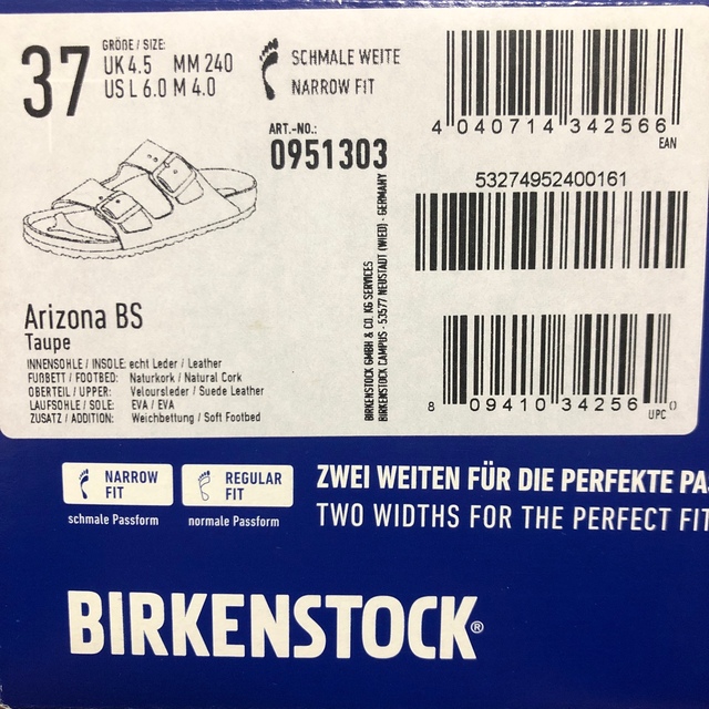 BIRKENSTOCK(ビルケンシュトック)のBIRKENSTOCK / ビルケンシュトック　 ARIZONA SFB レディースの靴/シューズ(サンダル)の商品写真