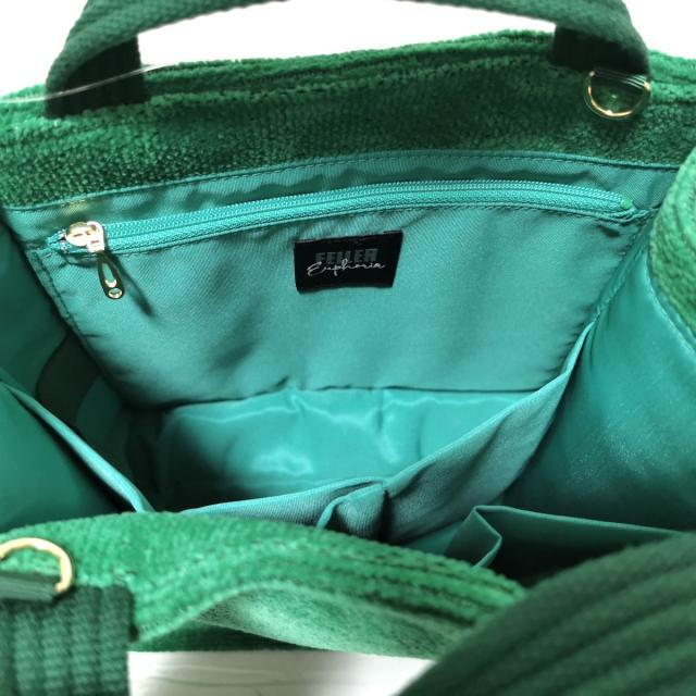 FEILER(フェイラー)のフェイラー トートバッグ美品  - グリーン レディースのバッグ(トートバッグ)の商品写真