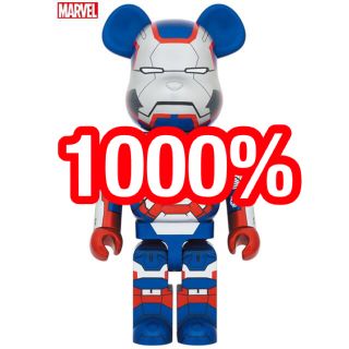 ベアブリック(BE@RBRICK)の新品未開封 BE@RBRICK IRON PATRIOT 1000％(その他)