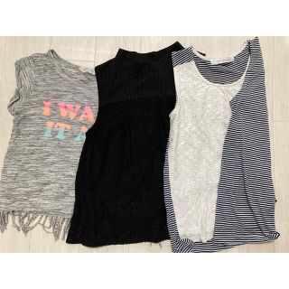 タンクトップ&Tシャツ３枚セット(タンクトップ)