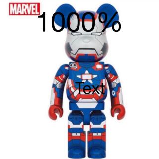 メディコムトイ(MEDICOM TOY)のBE@RBRICK IRON PATRIOT 1000％(知育玩具)