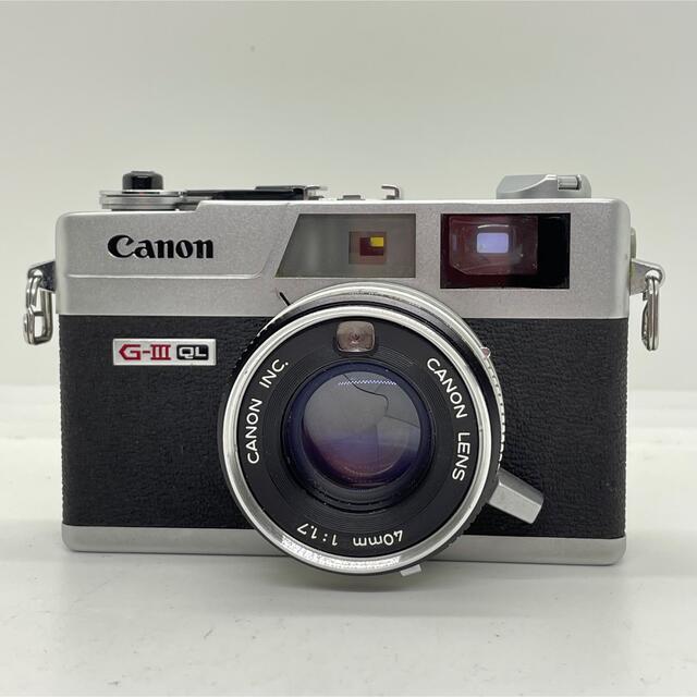 Canon(キヤノン)の【完動品】Canon Canonet QL17 GⅢ フィルムカメラ コンパクト スマホ/家電/カメラのカメラ(フィルムカメラ)の商品写真