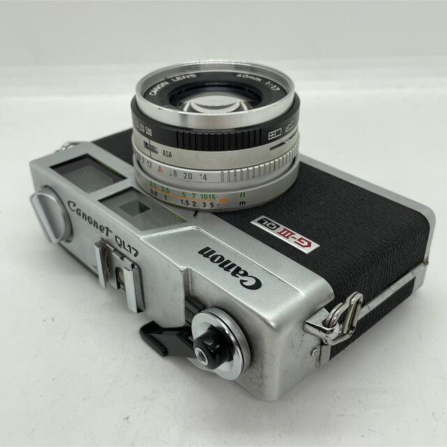 Canon(キヤノン)の【完動品】Canon Canonet QL17 GⅢ フィルムカメラ コンパクト スマホ/家電/カメラのカメラ(フィルムカメラ)の商品写真