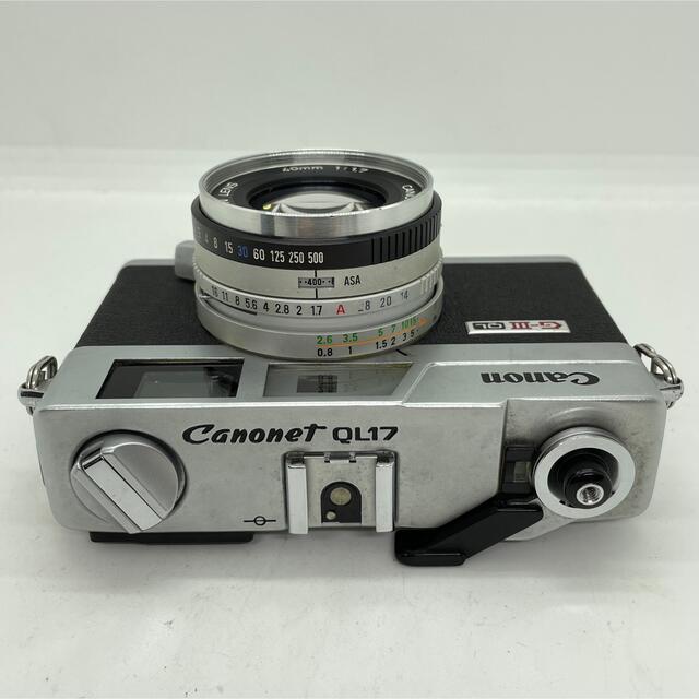 Canon(キヤノン)の【完動品】Canon Canonet QL17 GⅢ フィルムカメラ コンパクト スマホ/家電/カメラのカメラ(フィルムカメラ)の商品写真