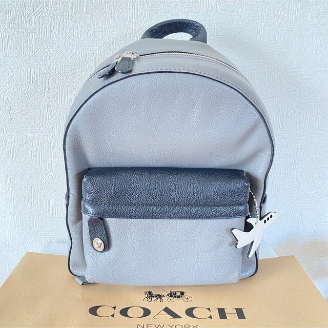 COACH coach コーチ　リュック　バックパック　グレー