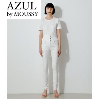 アズールバイマウジー(AZUL by moussy)のアズールバイマウジー ハイウエストスキニーデニム(デニム/ジーンズ)