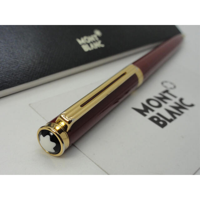 MONTBLANC - ☆レアな未使用に近い品！☆稀少ボルドー軸色！オブ