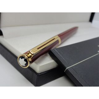 モンブラン(MONTBLANC)の★レアな未使用に近い品！★稀少ボルドー軸色！オブリュージュ15250★モンブラン(ペン/マーカー)