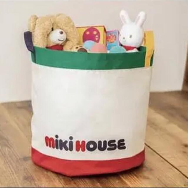 mikihouse(ミキハウス)の【新品未使用】ミキハウス ストレージトート キッズ/ベビー/マタニティのキッズ/ベビー/マタニティ その他(その他)の商品写真