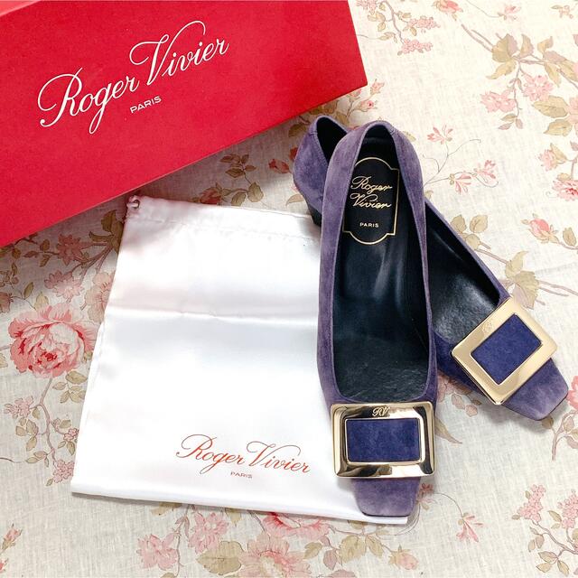 Roger Vivier♡ベル ヴィヴィエ スエードパンプス 35.5